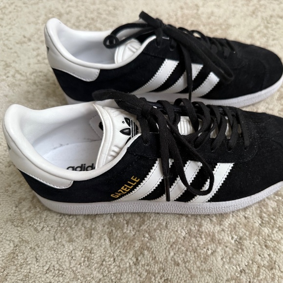 Adidas Gazelle W Black Suede Size US 5.5 UK 4 - Picture 4 of 11